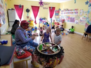 Anniversary Week Fun with Chuckles the Clown