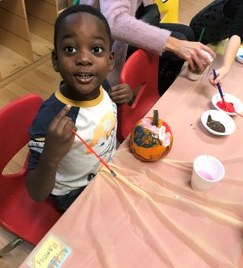 Fall Festival Fun - Pumpkin Painting